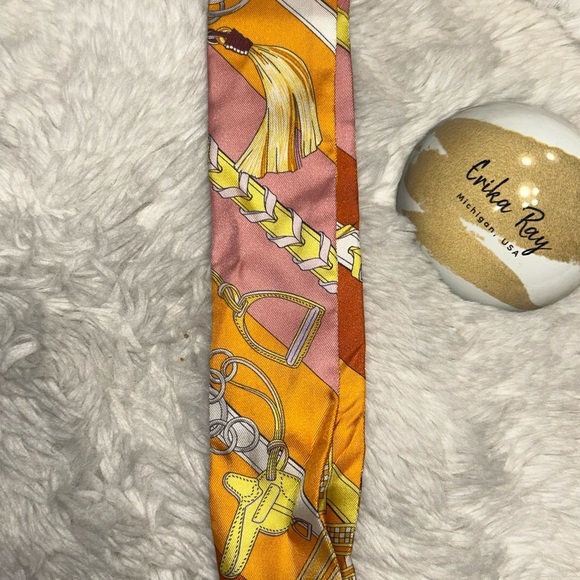 Hermes Brides Et Gris-Gris Bandeau - Picture 13 of 13